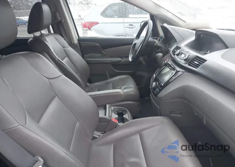 2014 Honda Odyssey Ex-L from USA, damaged, VIN 5FNRL5H69EB068181